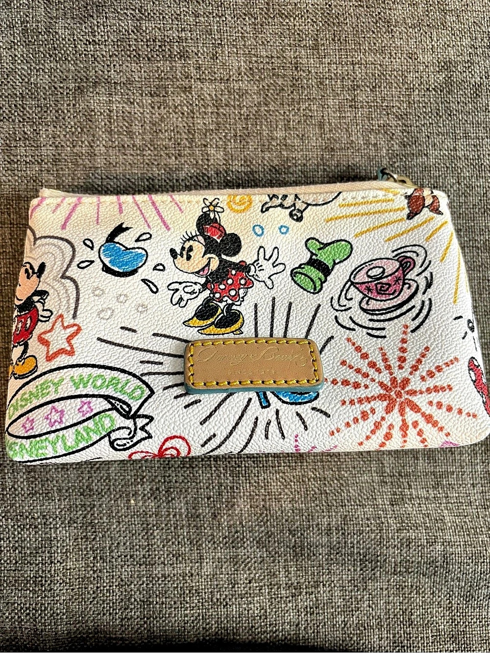 Dooney & Bourke Disney Sketch Cosmetic Case